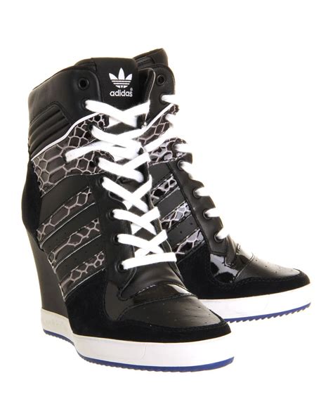 high top wedge sneakers adidas